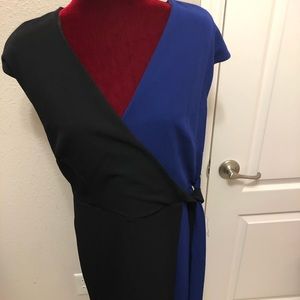 Luxology Black and Blue Dress